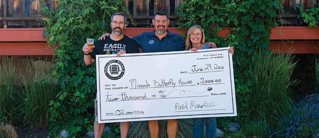 Q2 Cheers for Charity: Missoula Butterfly House
