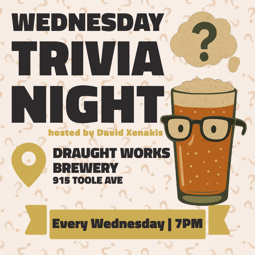 Weds Night Trivia at Draught Works